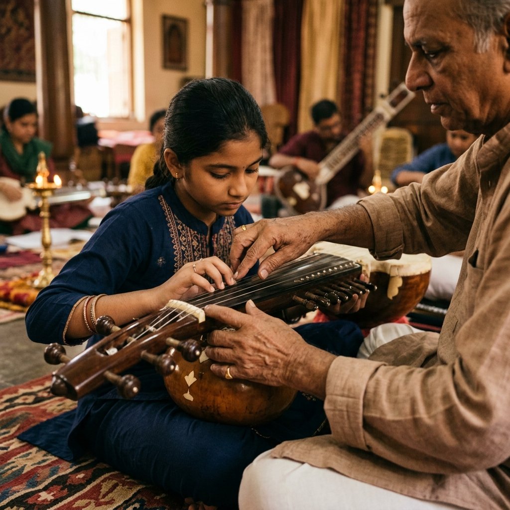 Luthier workshop lesson