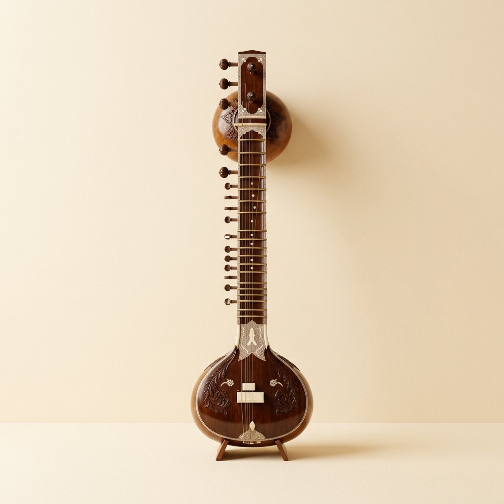 Sitar playing