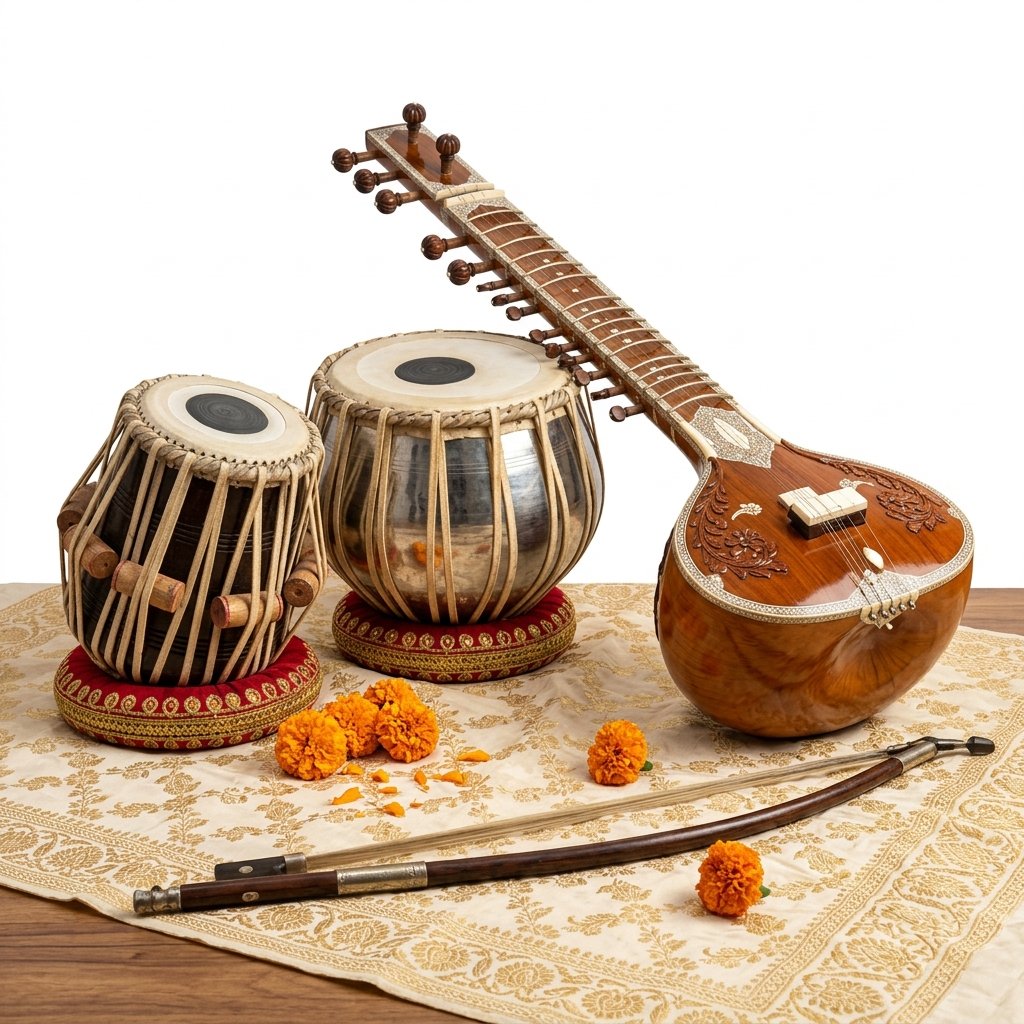 Gurus & Artists of Baba School of Music - Indian Instruments